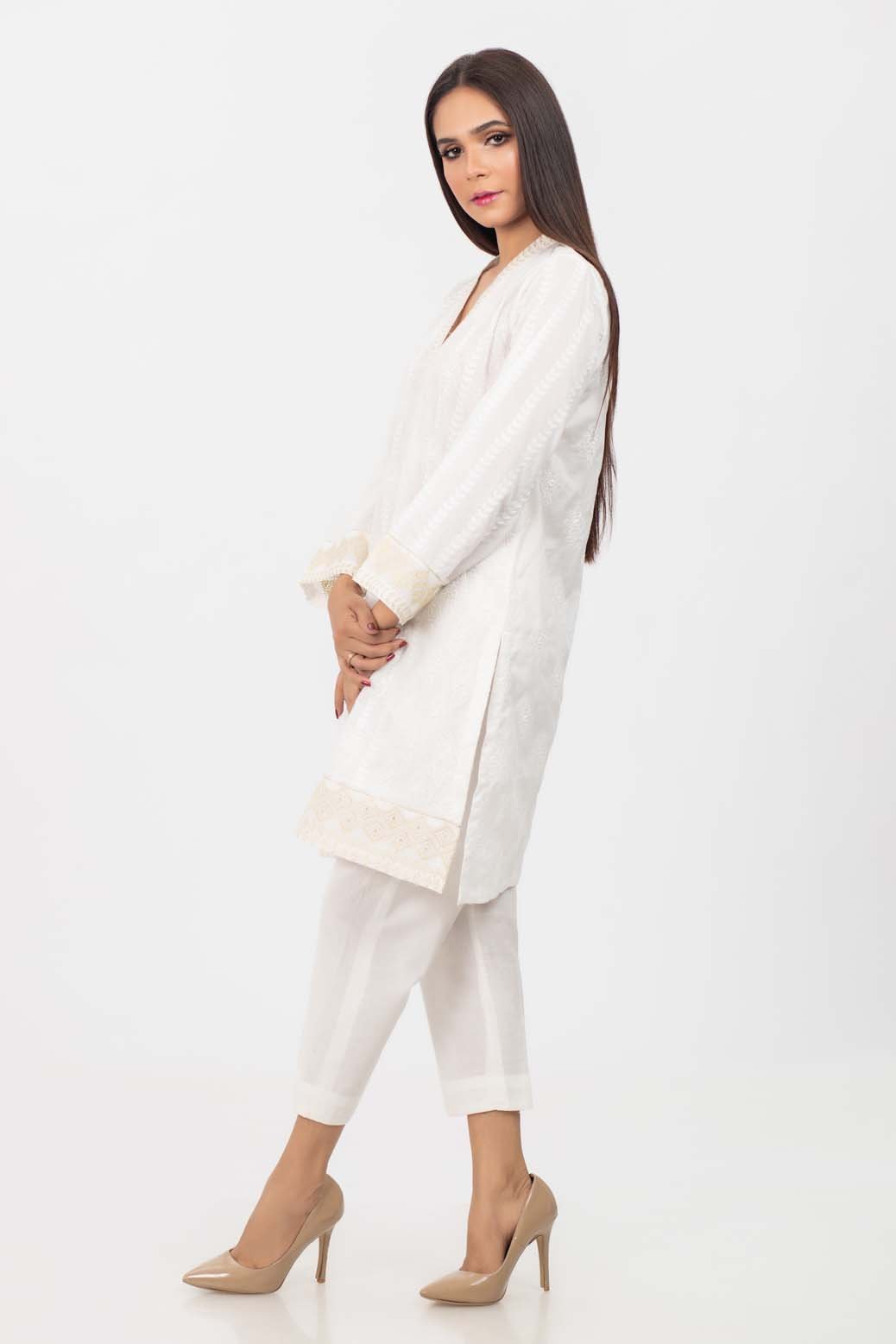 WHITE-LAWN-KURTI (ESSK201P03)