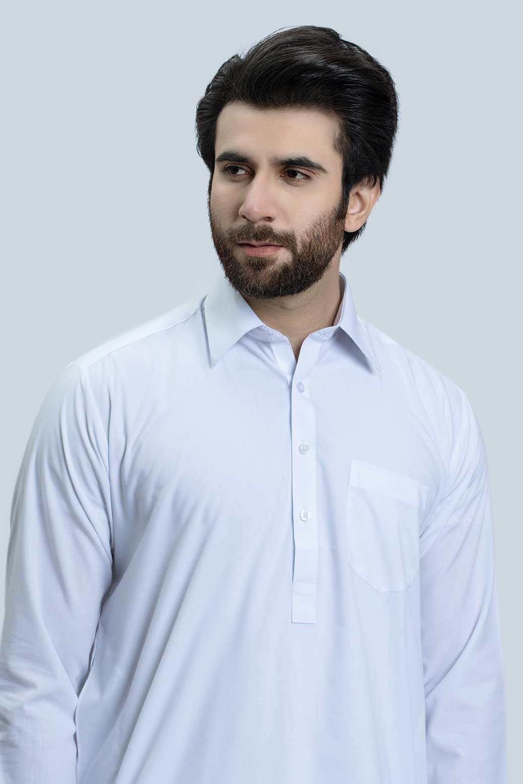 WHITE-BLENDED-SHALWAR SUIT (GSSRS079)