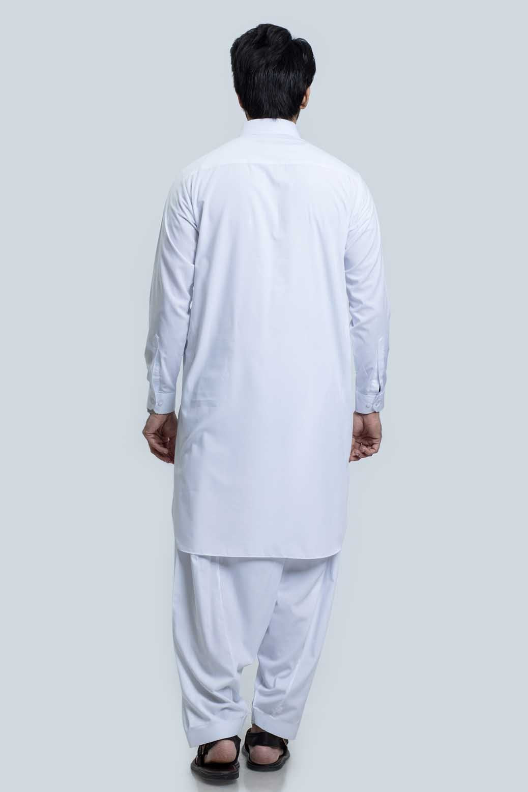 WHITE-BLENDED-SHALWAR SUIT (GSSRS079)