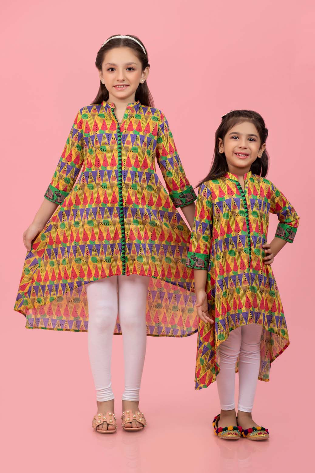 YELLOW-LAWN-KURTI (KS1P-079)