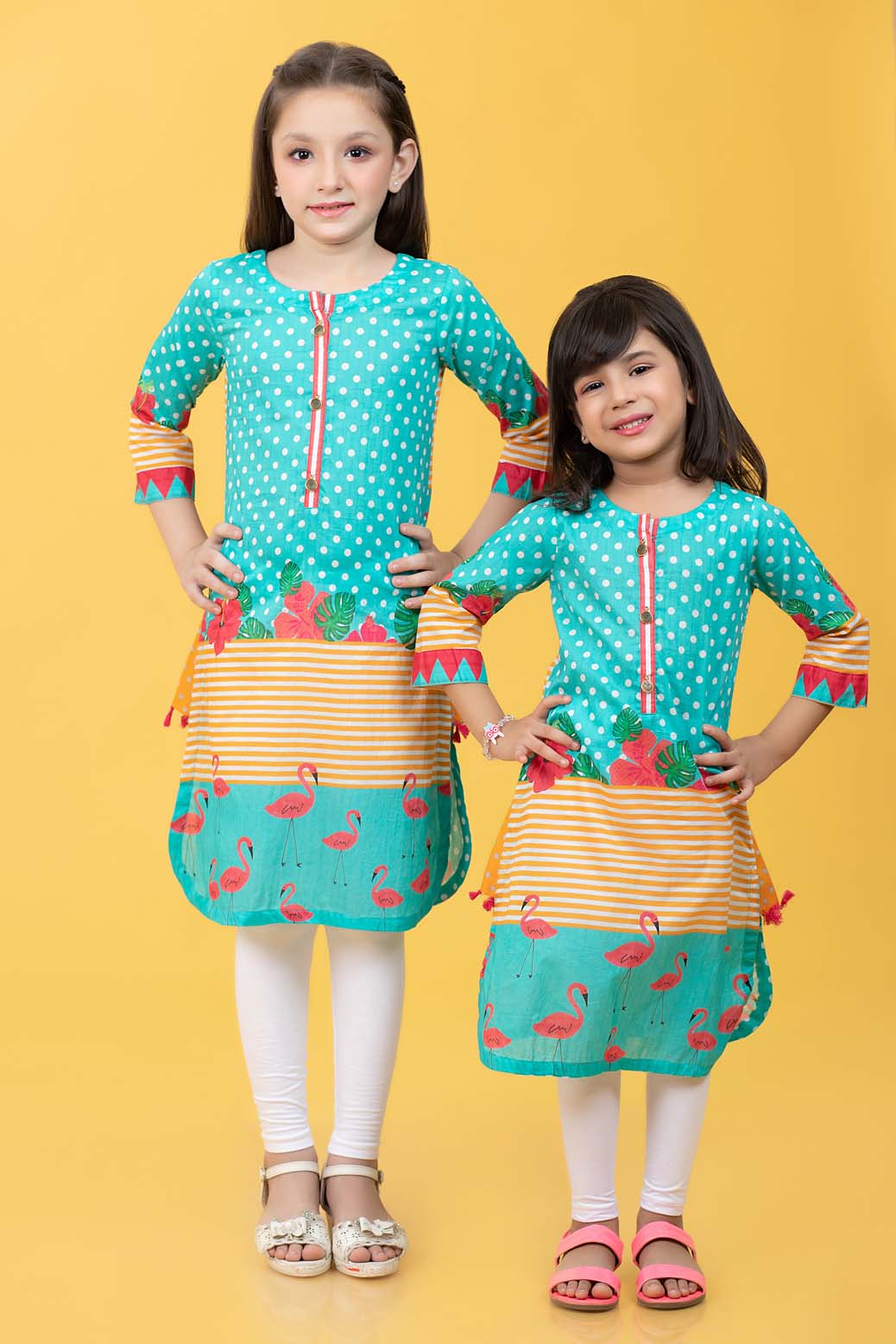 AQUA-LAWN-KURTI (KS1P-083)