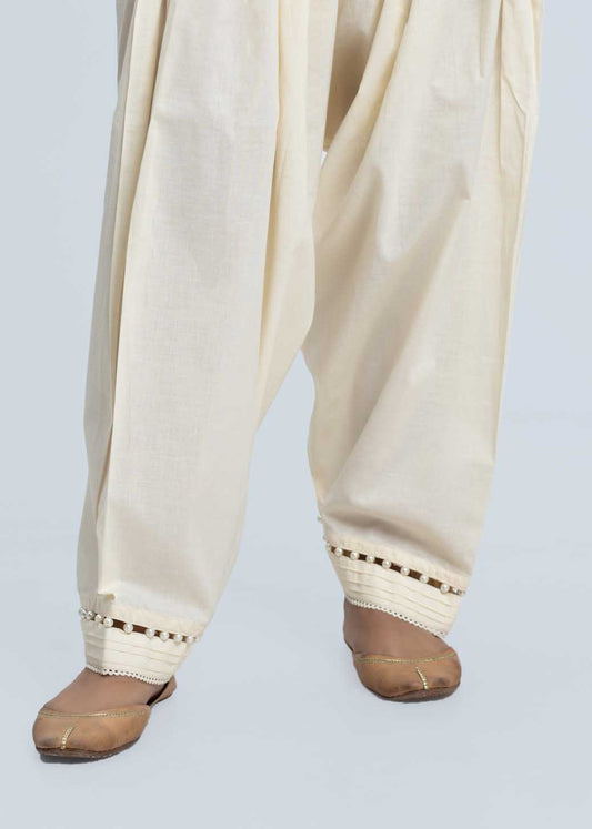 BEIGE-CAMBRIC-SHALWAR (L-SHA059)