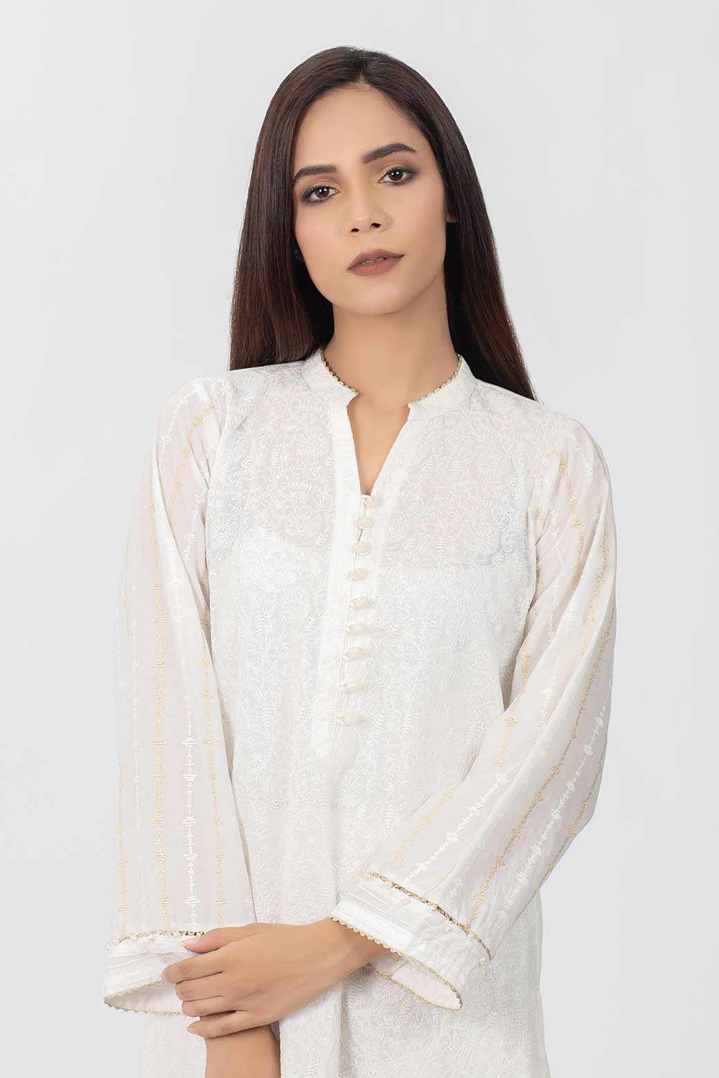 WHITE-LAWN-KURTI (SSK201P033)