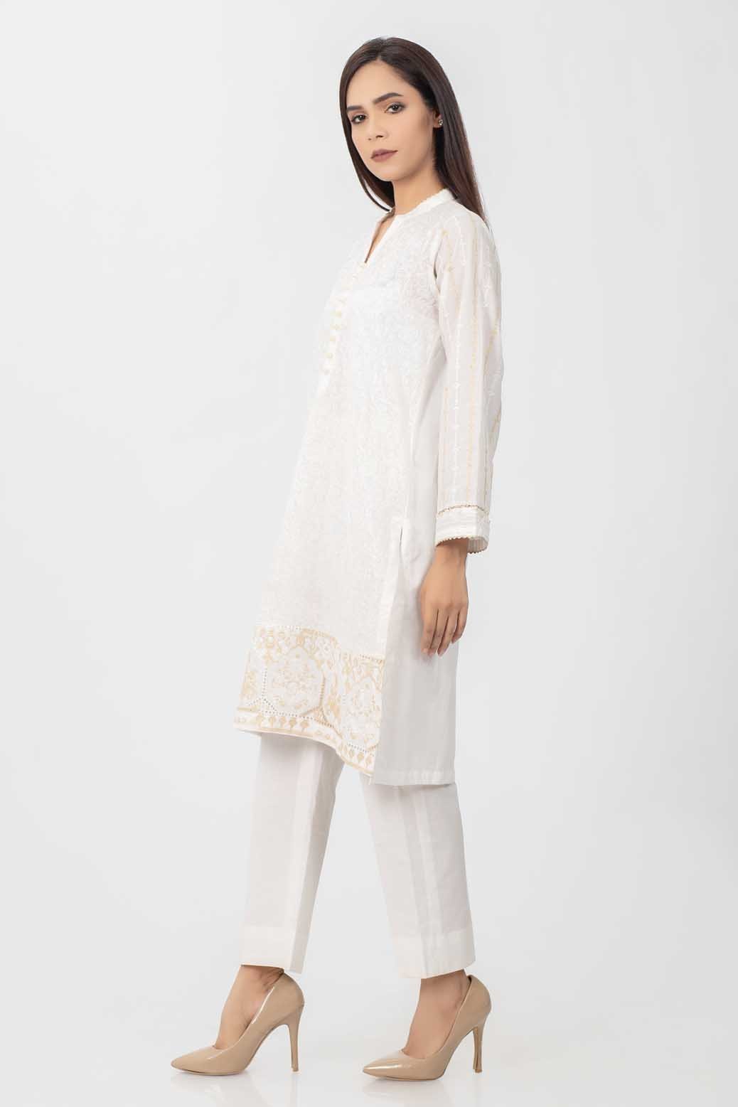 WHITE-LAWN-KURTI (SSK201P033)