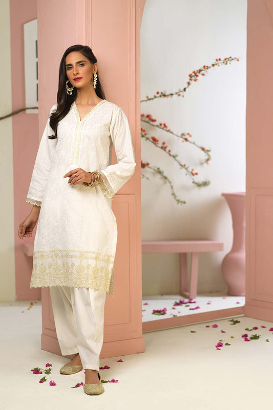 WHITE-LAWN-KURTI (SSK201P037)