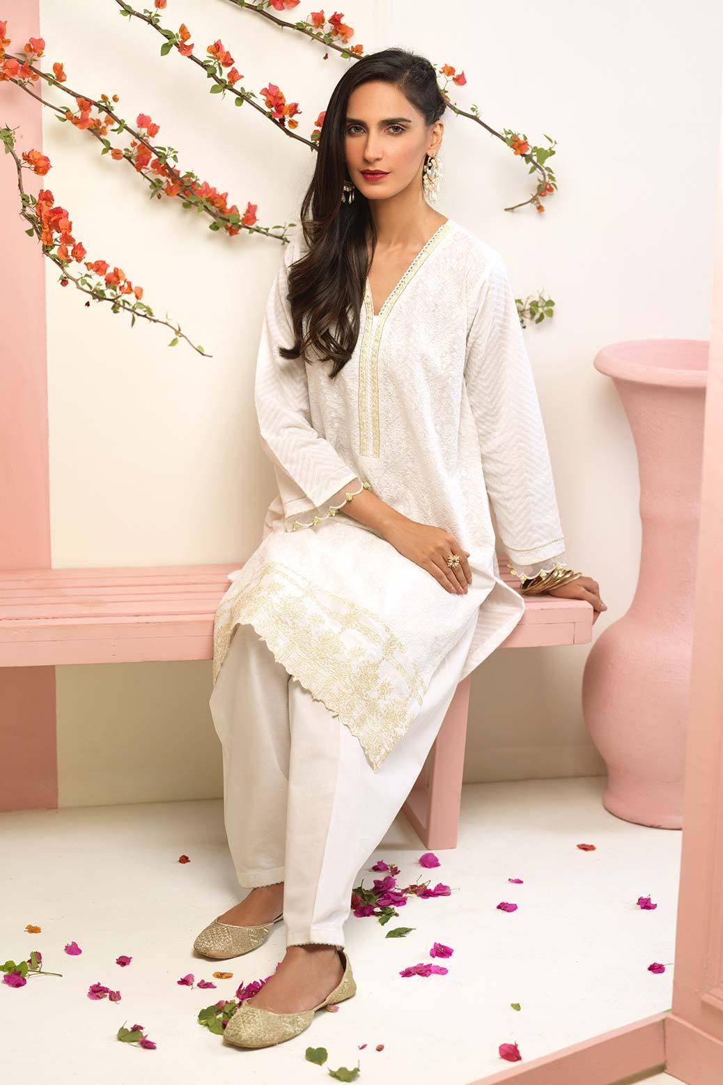 WHITE-LAWN-KURTI (SSK201P037)