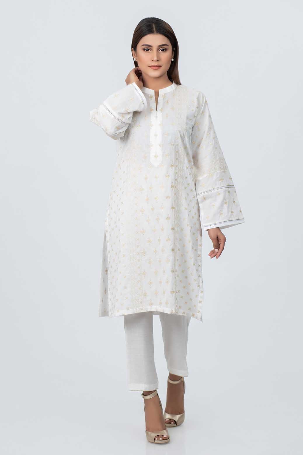 WHITE-LAWN-KURTI (SSK201P060)