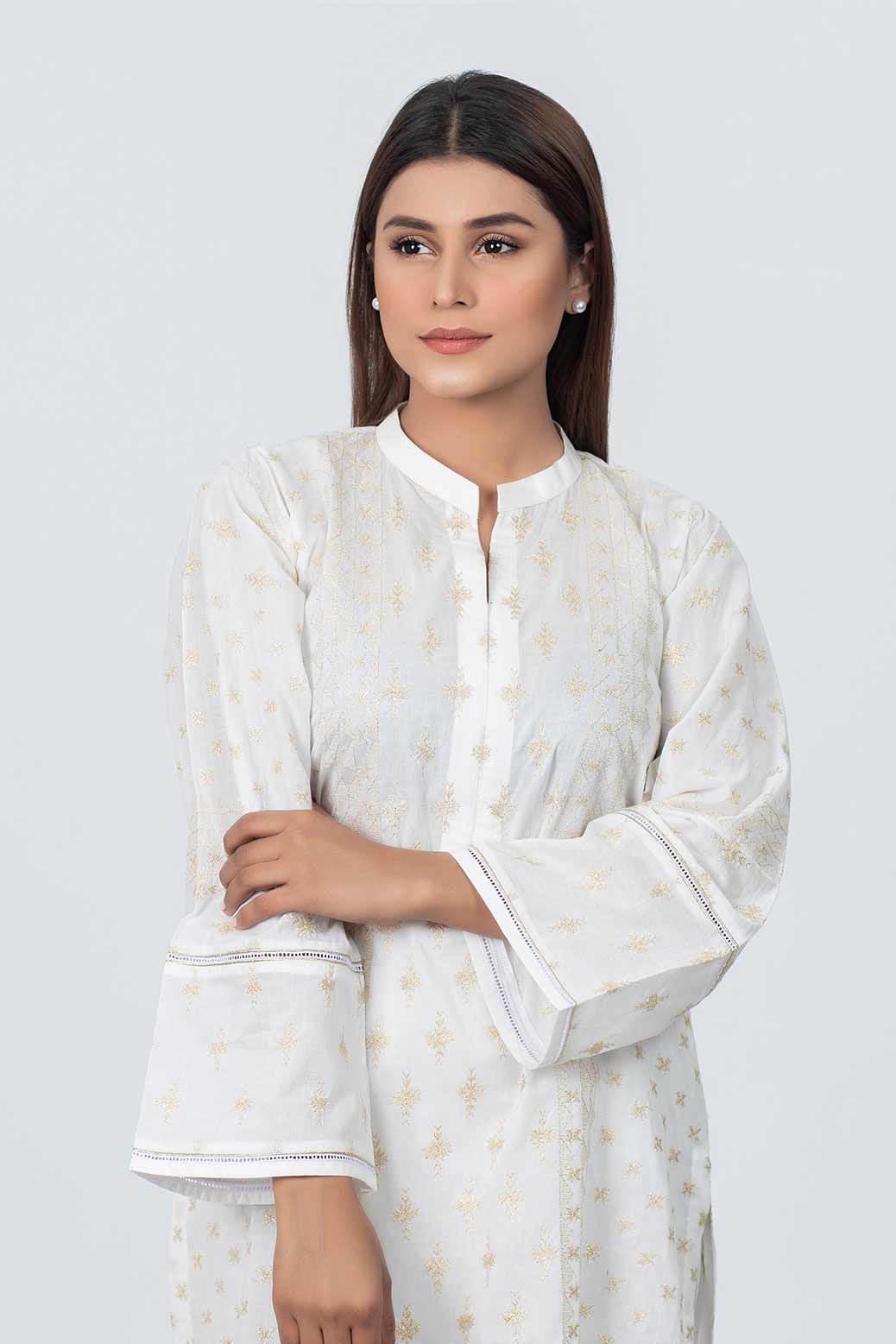 WHITE-LAWN-KURTI (SSK201P060)