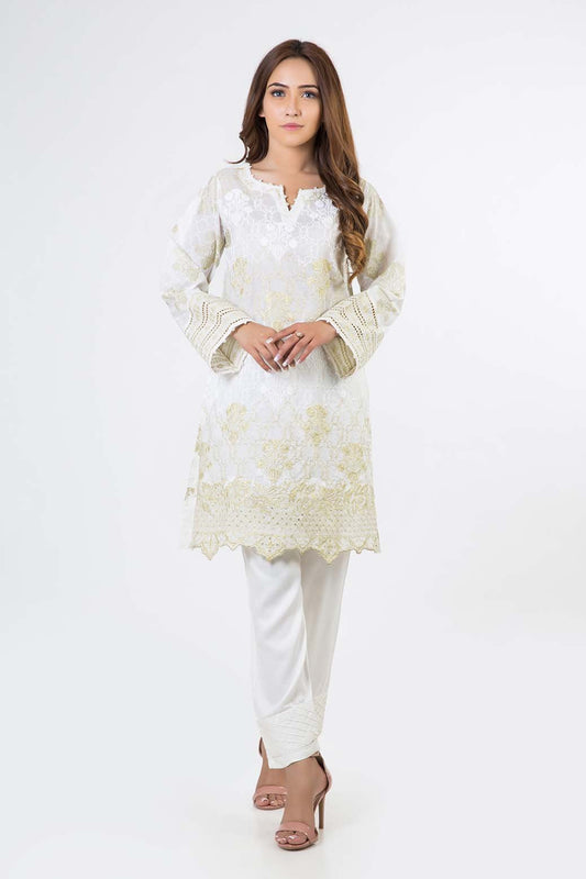 WHITE-LAWN-KURTI (SUDK1P-192)